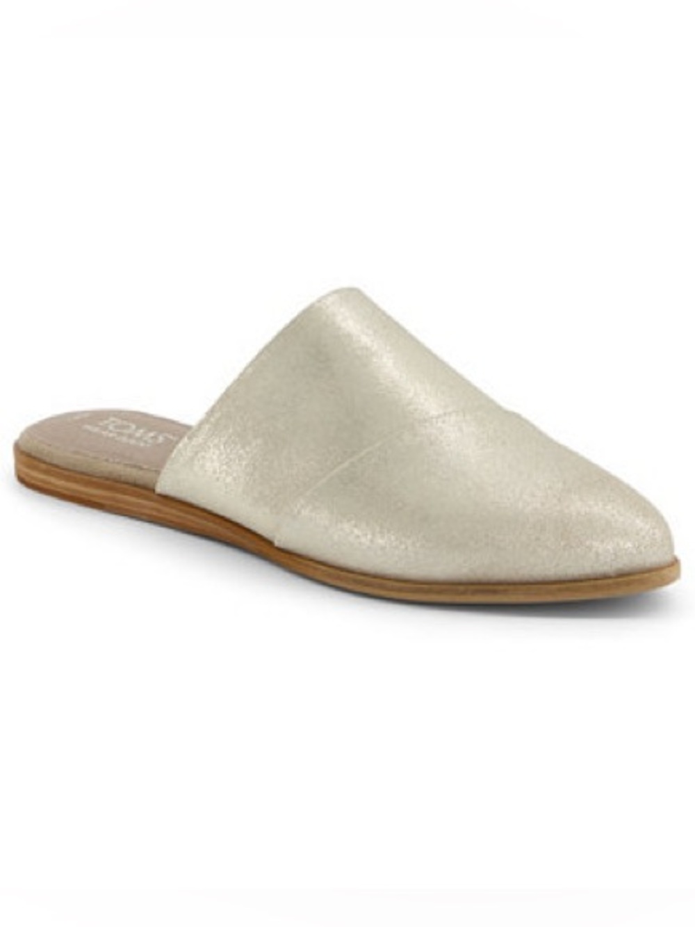 TOMS Gold Mules - 6.5